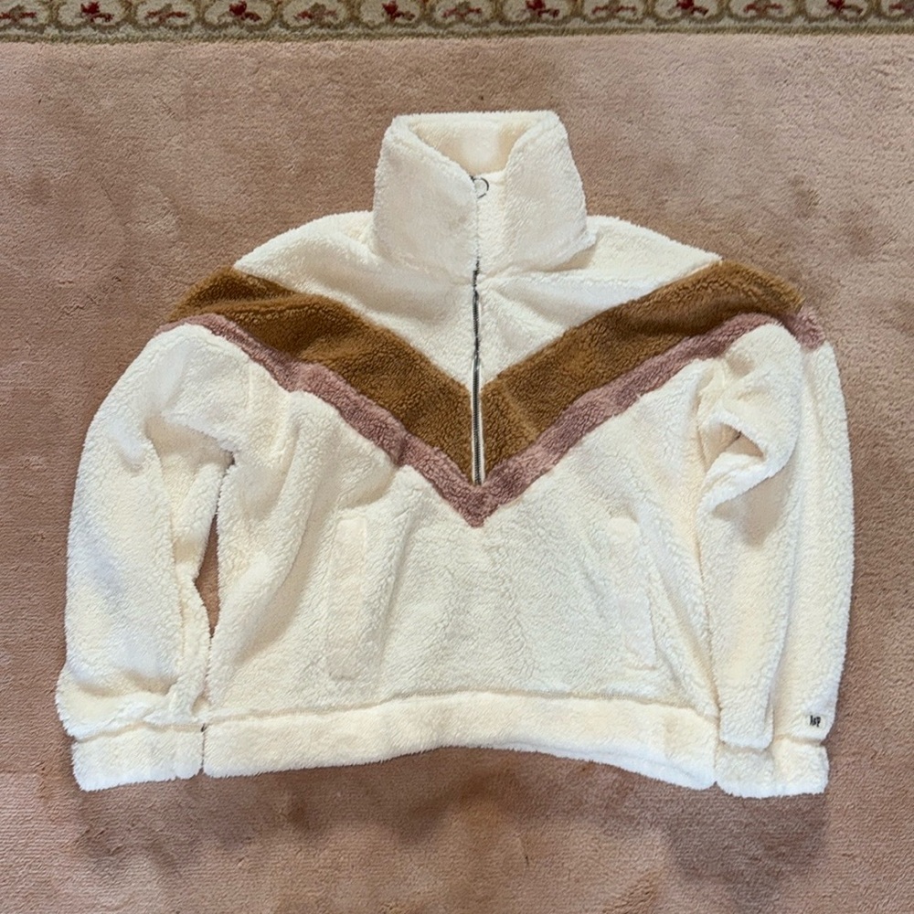 Abercrombie and fitch plush 1/4 zip